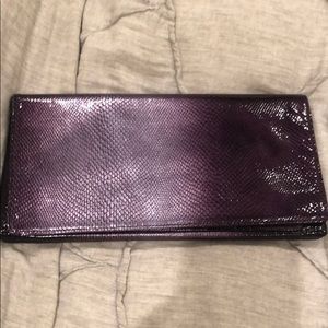 Purple clutch